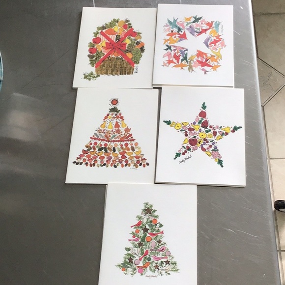 Andy Warhol for Tiffany & Co complete set of 10 unused&embossed cards/env.+ box - Picture 2 of 5